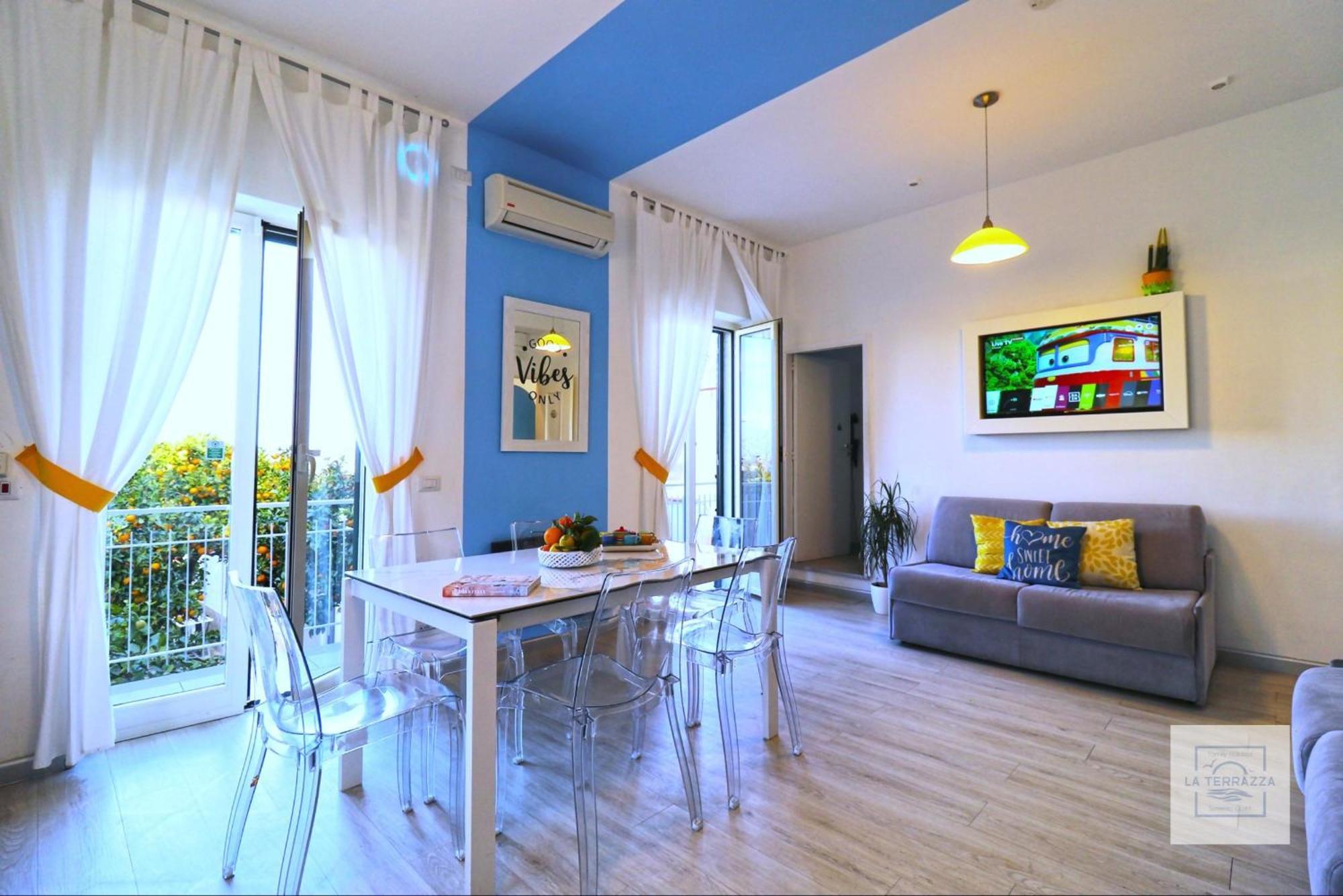 La Terrazza Family Holidays - Sorrento Coast Sant'Agnello Exterior foto